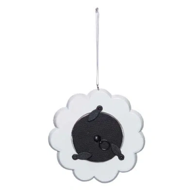 Beachcombers Shell Frame Tree Ornament In White