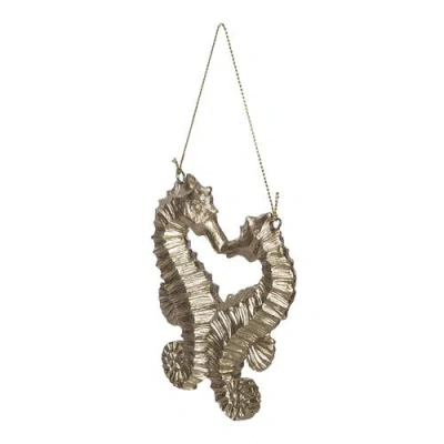 Beachcombers Seahorses Heart Tree Ornament In Multi