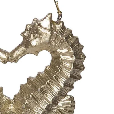 Beachcombers Seahorses Heart Tree Ornament In Multi