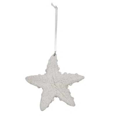 Beachcombers Sandy Sea Star Tree Ornament In Neutral