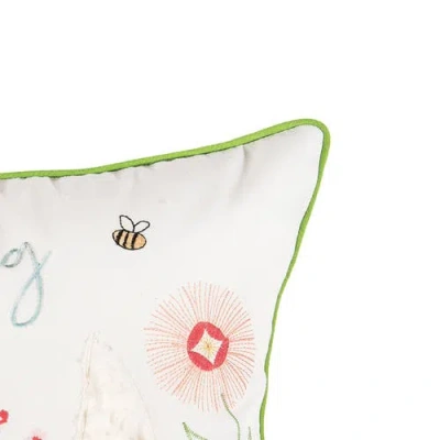 C & F Home C&f Home Hello Spring Accent Pillow In Multi