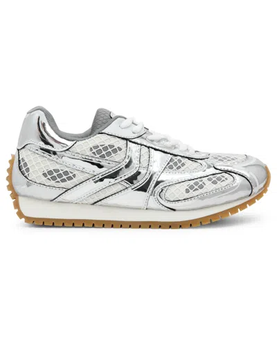 Steve Madden Pager Sneaker In Silver