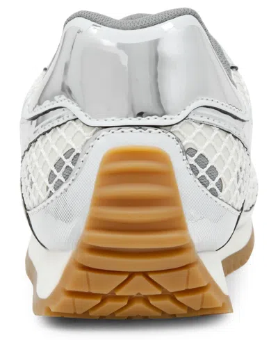 Steve Madden Pager Sneaker In Silver