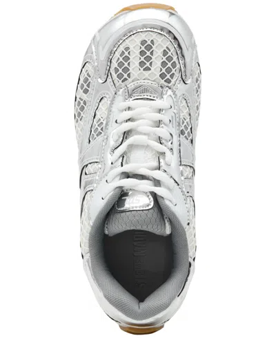 Steve Madden Pager Sneaker In Silver