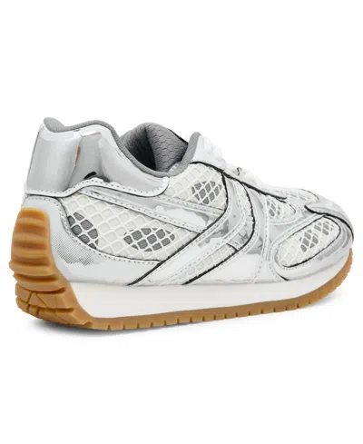 Steve Madden Pager Sneaker In Silver