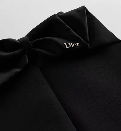 Dior Wrap Miniskirt In Black