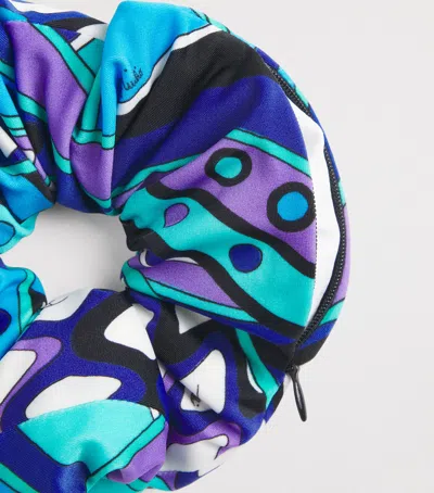 Pucci Vivara Scrunchie In Blue