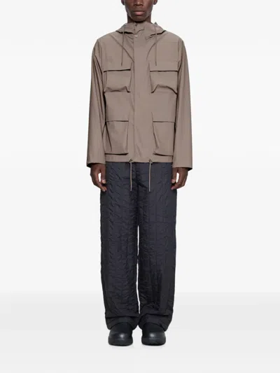 Rains Hooded Jacket In Multi