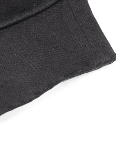 Pre-owned Prada 2000s Triangle Logo Sweater In Black