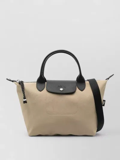 Longchamp Tote Bag Adjustable Strap Top Handle In Brown