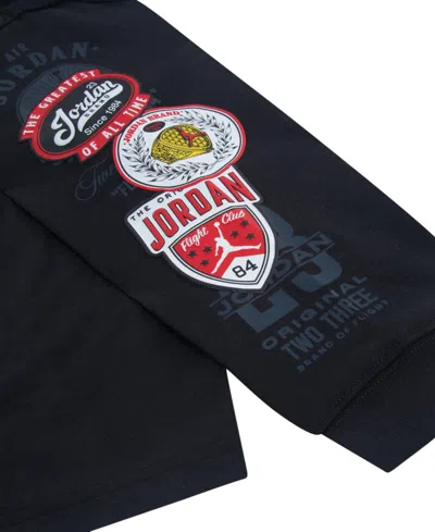 Jordan Boys' 8-20 Highway Long-sleeve T-shirt In Black