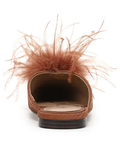 Sam Edelman Khai Feather Mule In Multi