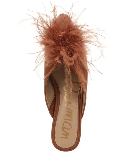 Sam Edelman Khai Feather Mule In Multi