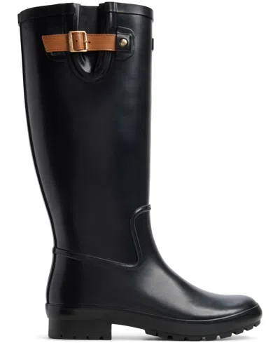 Sperry Drizzle Tall Waterproof Rain Boot In Black