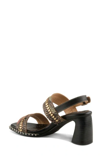 L'artiste By Spring Step Starstud Slingback Sandal In Multi