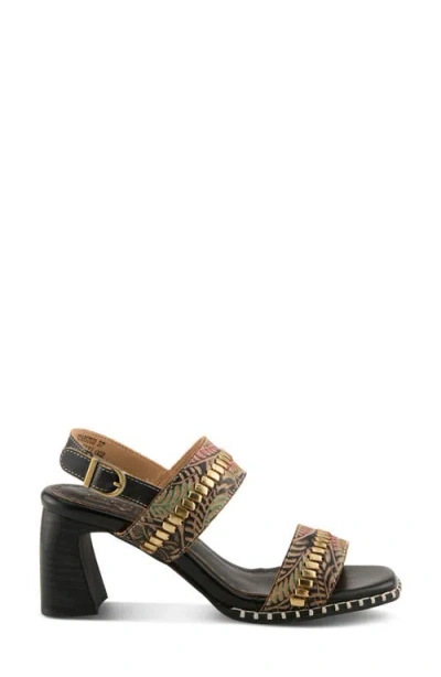 L'artiste By Spring Step Starstud Slingback Sandal In Multi