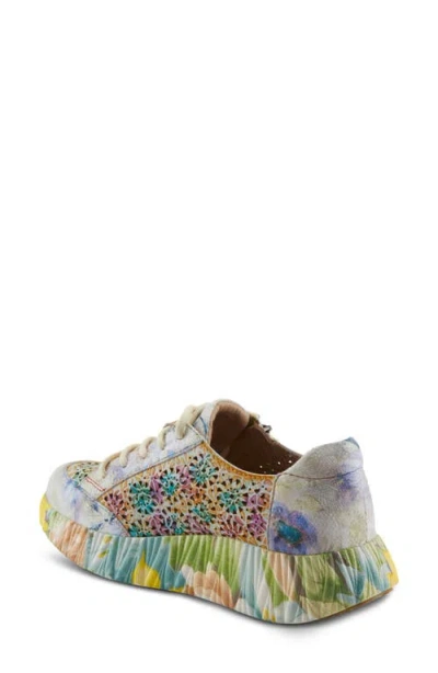 L'artiste By Spring Step Bloomington Platform Sneaker In Multi
