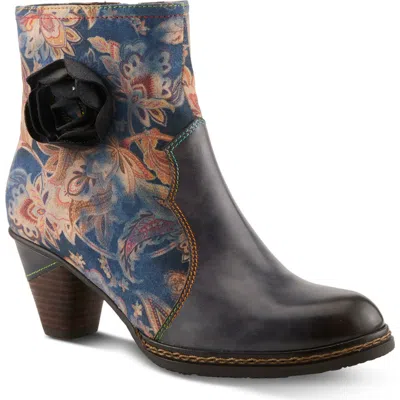L'artiste By Spring Step Naima Bootie In Blue