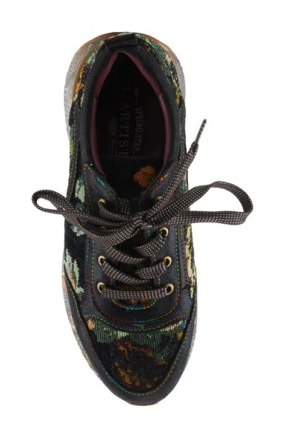 L'artiste By Spring Step Invidia Platform Sneaker In Multi