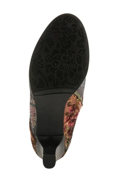 L'artiste By Spring Step Stellar Lace-up Boot In Multi