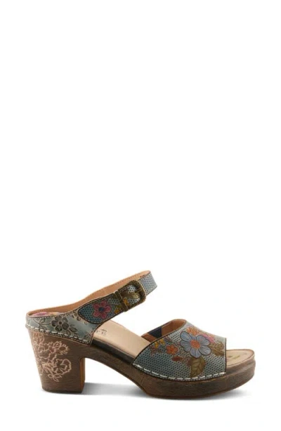 L'artiste By Spring Step Japhette Platform Sandal In Multi