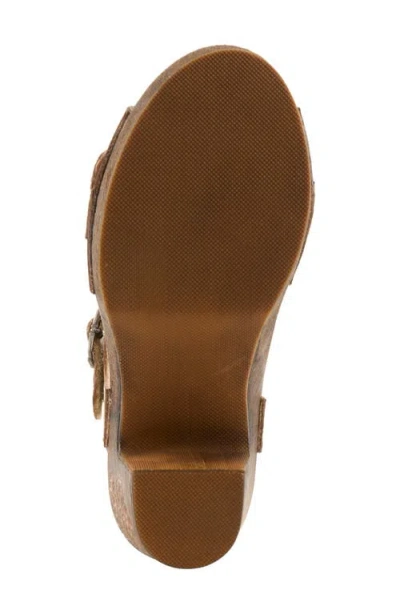 L'artiste By Spring Step Upperbuck Sandal In Multi