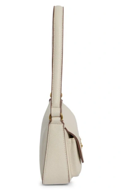 Tahari Roscoe Shoulder Bag In Eggshell