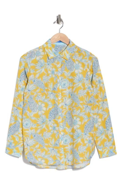 J.mclaughlin Jmclaughlin Britt Button Front Shirt In Multi