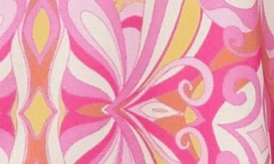 Flying Tomato Printed Button Front Shirt In Pink