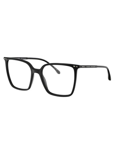 Isabel Marant Geometric Frame Plain Mirror In Black