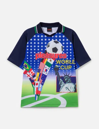 Pleasures Flags Jersey In Multi