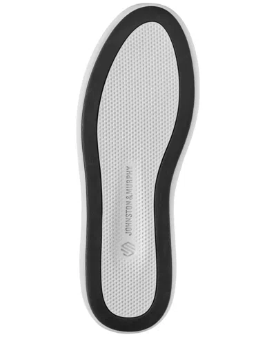Johnston & Murphy Anders Perforated Sneaker In Black