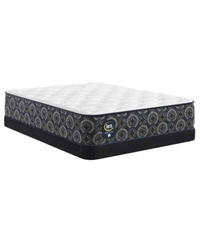 Serta Perfect Sleeper Cascade Canyon 13" Medium Tight Top Mattress, Queen Split In Multi