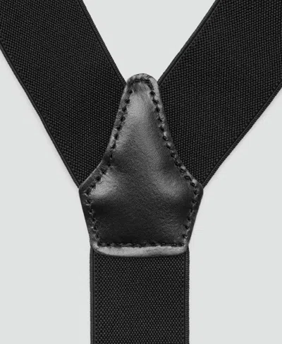 Mango Men's Adjustable Elastic Suspender Strap In Multi