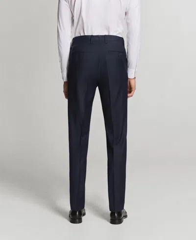 Mango Men's Turin Suit Pants In Blue