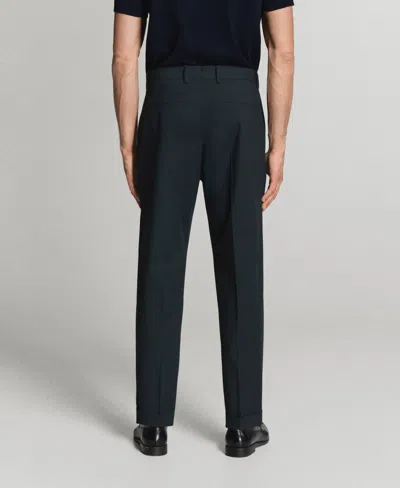 Mango Men's Boston Regular-fit Suit Pants In Navy