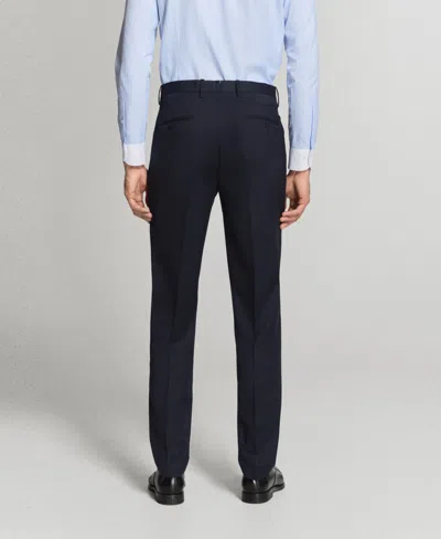 Mango Men's Turin Suit Pants In Blue