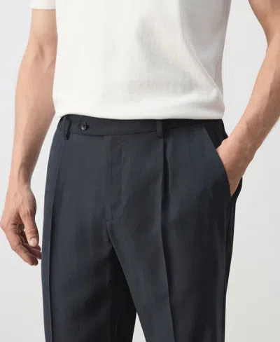 Mango Men's Turin Suit Pants In Navy