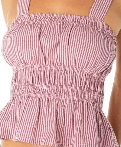 Roxy West Reef Top In Pink