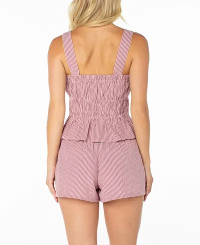 Roxy West Reef Top In Pink
