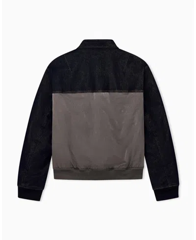 Armani Exchange Regular Fit Blouson Jacket In Black