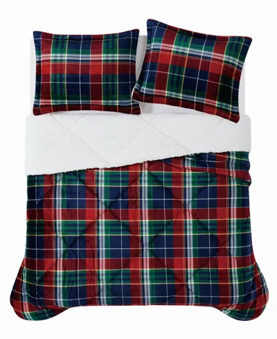 Truly Soft Cuddle Warmth Ivan Plaid 2-piece Comforter Set, Twin/twin Xl In Multi