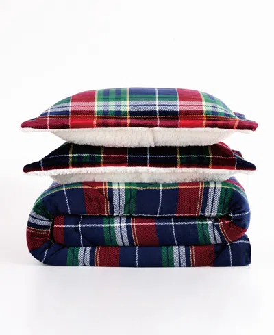 Truly Soft Cuddle Warmth Ivan Plaid 2-piece Comforter Set, Twin/twin Xl In Multi