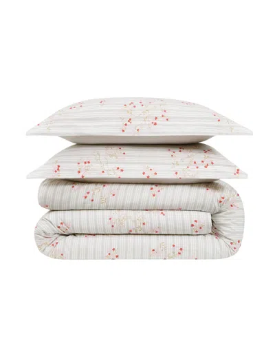 Cottage Classics Emma Floral 3-piece Comforter Set, King In Multi