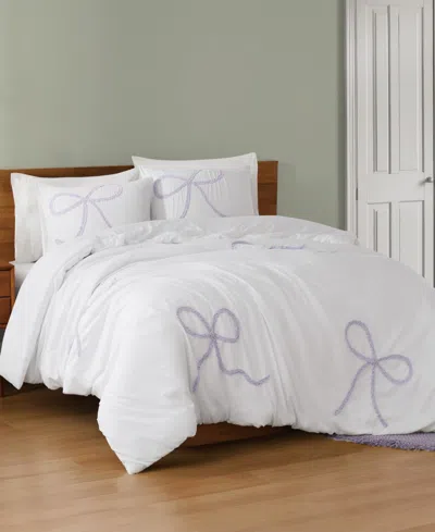 Truly Soft Textured Bow 2-piece Comforter Set, Twin/twin Xl In Multi