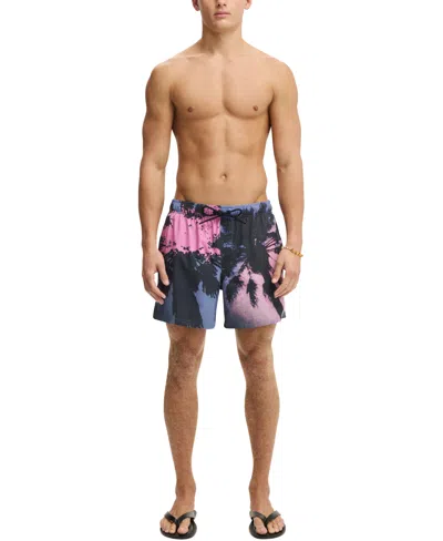 Cotton On Men's Swim Strech Pull-on Shorts In Multi