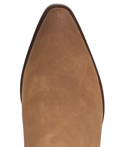 Naturalizer Golden Boot In Tan Faux Leather