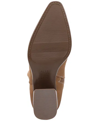 Naturalizer Golden Boot In Tan Faux Leather