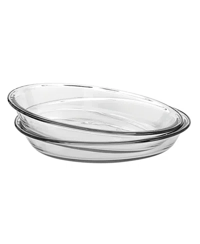 Anchor Hocking 2-piece Essentials Pie Bundle In Transparent