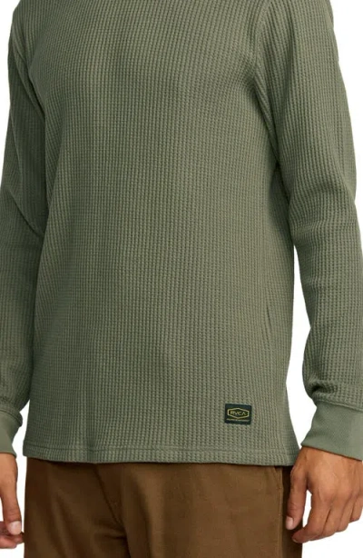 Rvca Day Shift Thermal Long Sleeve T-shirt In Multi